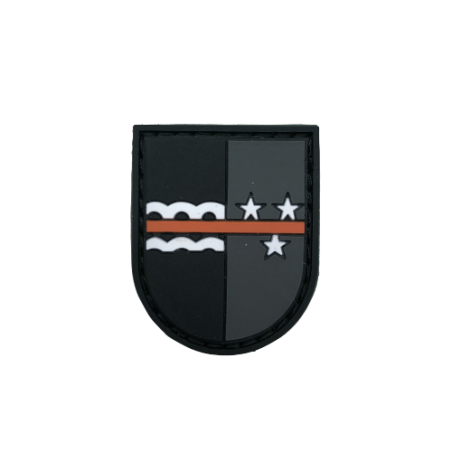 Badge Cantons "Thin Orange Line Switzerland"