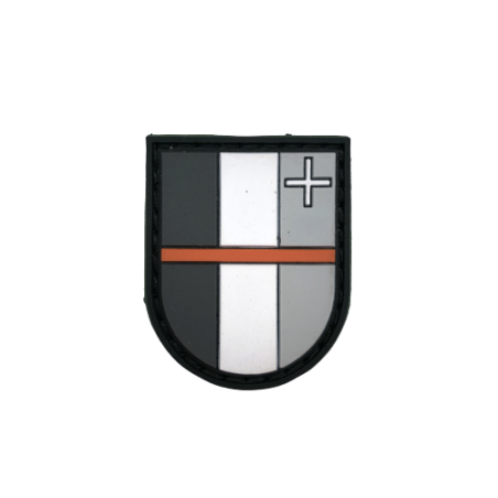 Badge Cantons "Thin Orange Line Switzerland"