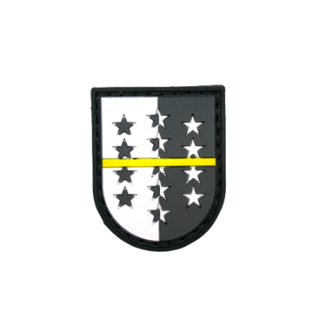 Badge Cantons "Thin Yellow Line Switzerland"