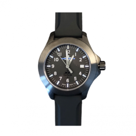 Montre H3-GTLS Métal "Thin Blue Line Switzerland"