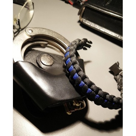 Armband Kobra "Thin Blue Line"