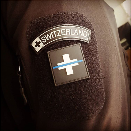 Badge SWITZERLAND - Black