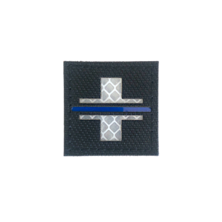 Badge original IR "Thin Blue Line Switzerland"