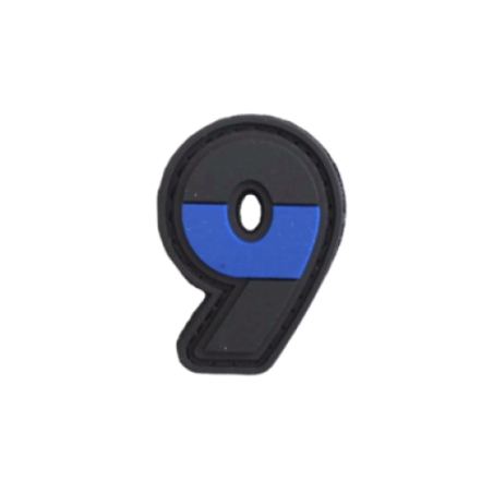 Badge 9 "Thin Blue Line"