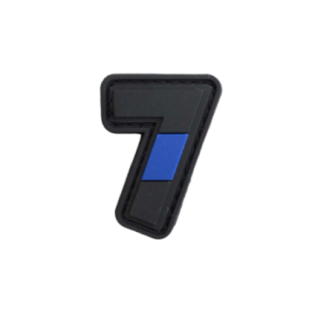 Badge 7 "Thin Blue Line"