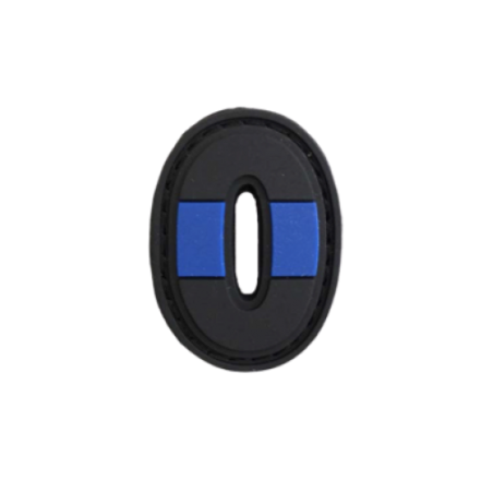 Badge 0 "Thin Blue Line"