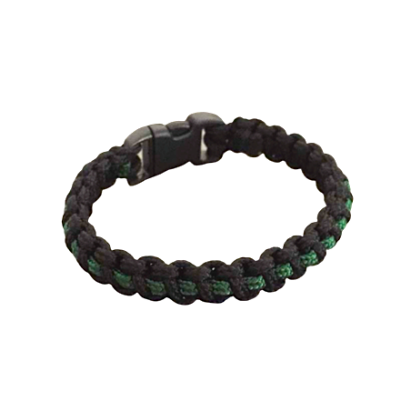 Armband Kobra dünn "Thin Green Line"