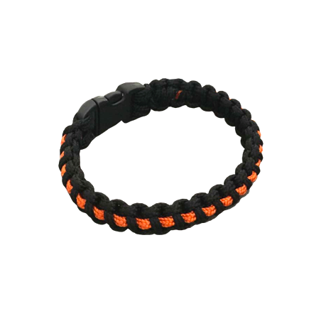 Armband Kobra dünn "Thin Orange Line"