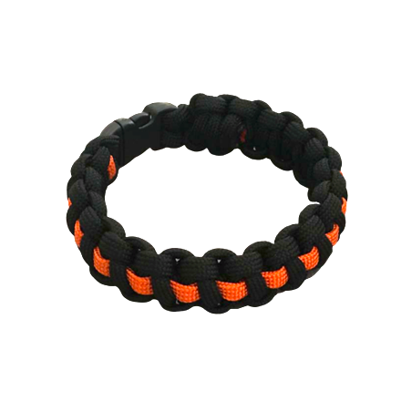 Bracelet Cobra "Thin Orange Line"