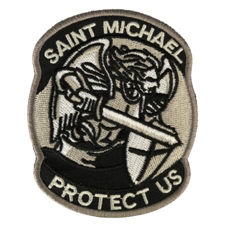 Abzeichen St-Michael Protect Us