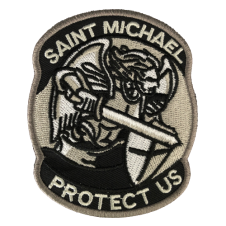 Badge St-Michael Protect Us