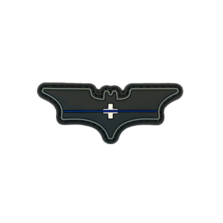 Batman Abzeichen "Thin Blue Line Switzerland"