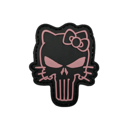 Abzeichen Punisher Hello Kitty