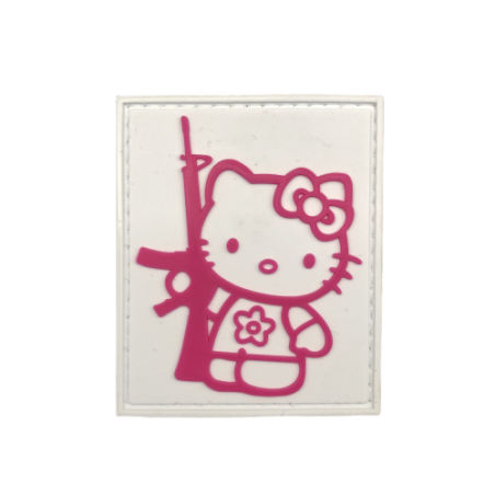 Abzeichen Hello Kitty Gun