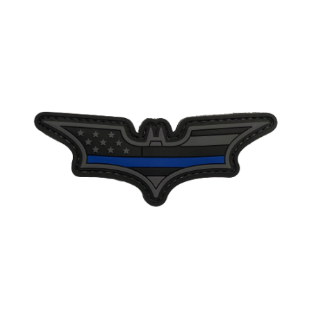 Badge Batman "Thin Blue Line USA"