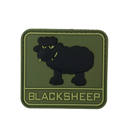 Badge BLACK SHEEP - 5.5x6.0cm