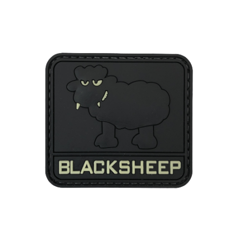 Badge BLACK SHEEP - 5.5x6.0cm