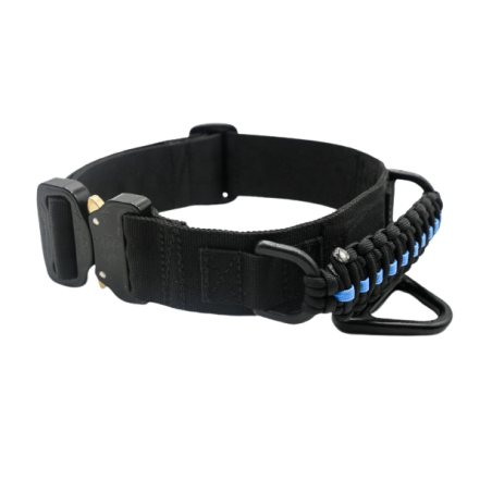 K9 Taktisches Halsband "Thin Blue Line" by Oenk9