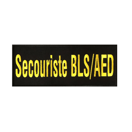 Bande dorsale SECOURISTE BLS/AED