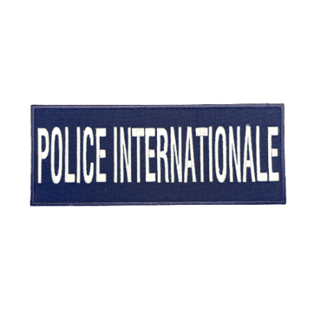 Bande dorsale POLICE INTERNATIONALE