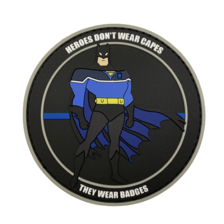 Abzeichen BATMAN "Thin Blue Line"