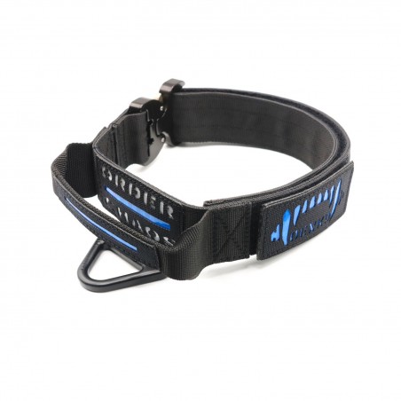 K9 Taktisches Halsband "Thin Blue Line" by Oenk9 - 2.0