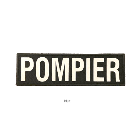 Badge POMPIER - Reflective