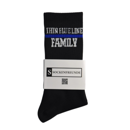 Socken BLUE LINE FAMILY