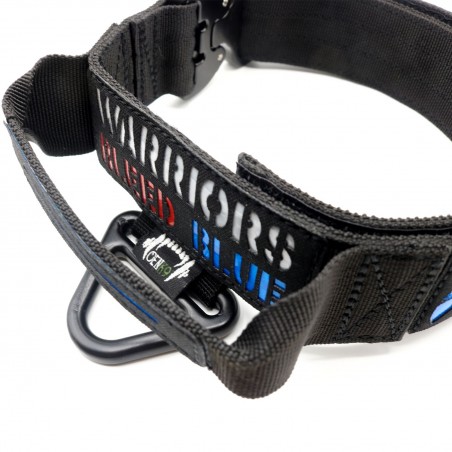 K9 Taktisches Halsband "Thin Blue Line" by Oenk9 - 3.0