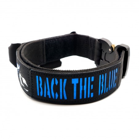 K9 Taktisches Halsband "Thin Blue Line" by Oenk9 - 3.0