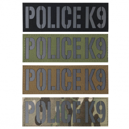 Bande dorsale POLICE K9 Reflective