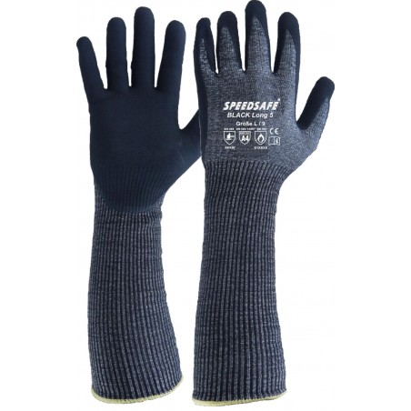 Gants Speedsafe Black Long 5