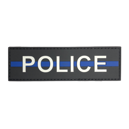 Badge POLICE "Thin Blue Line"