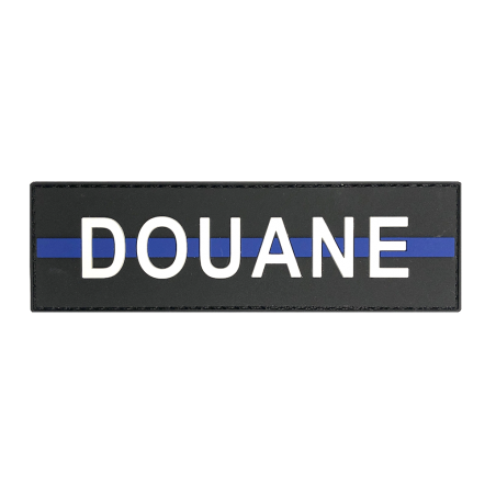 Abzeichen DOUANE "Thin Blue Line"