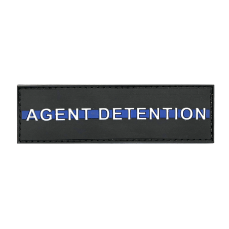 Badge AGENT DETENTION "Thin Blue Line"