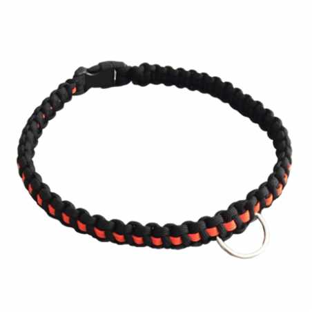 Collier Cobra K9 "Thin Orange Line"