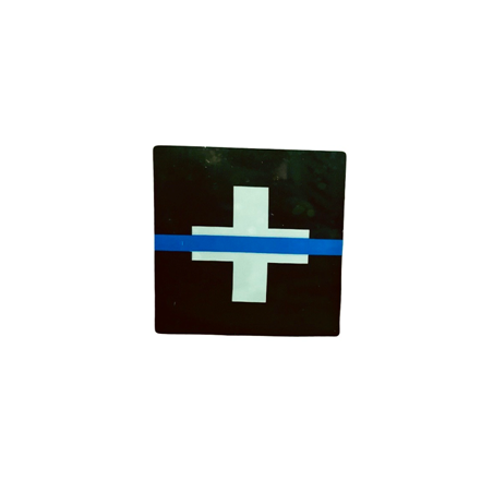 Auto Vignette "Thin Blue Line Switzerland"