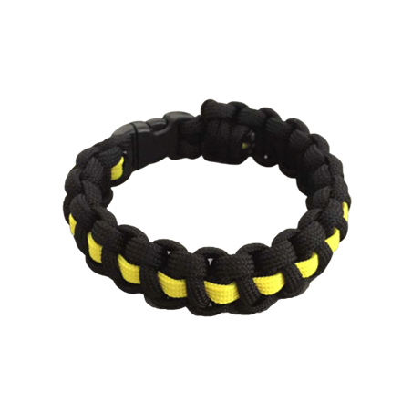 Armband Kobra "Thin Yellow Line"