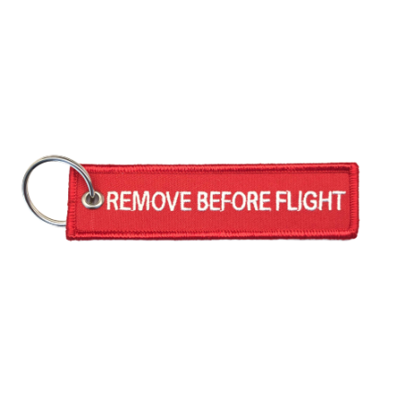 Porte-clés REMOVE BEFORE FLY