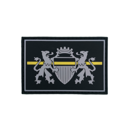 Badge LAUSANNE "Thin Yellow Line"