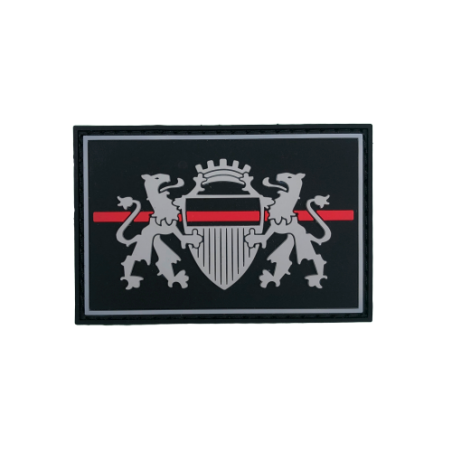 Badge LAUSANNE "Thin Red Line"