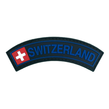 Badge SWITZERLAND - Black & Blue