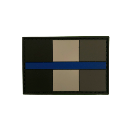 Abzeichen "Thin Blue Line FranBelgiquece"