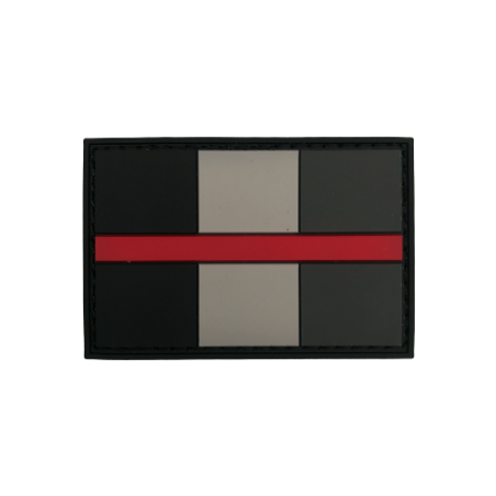 Badge "Thin Red Line Belgique"